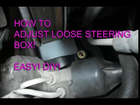 remove a adjust ford manual steering